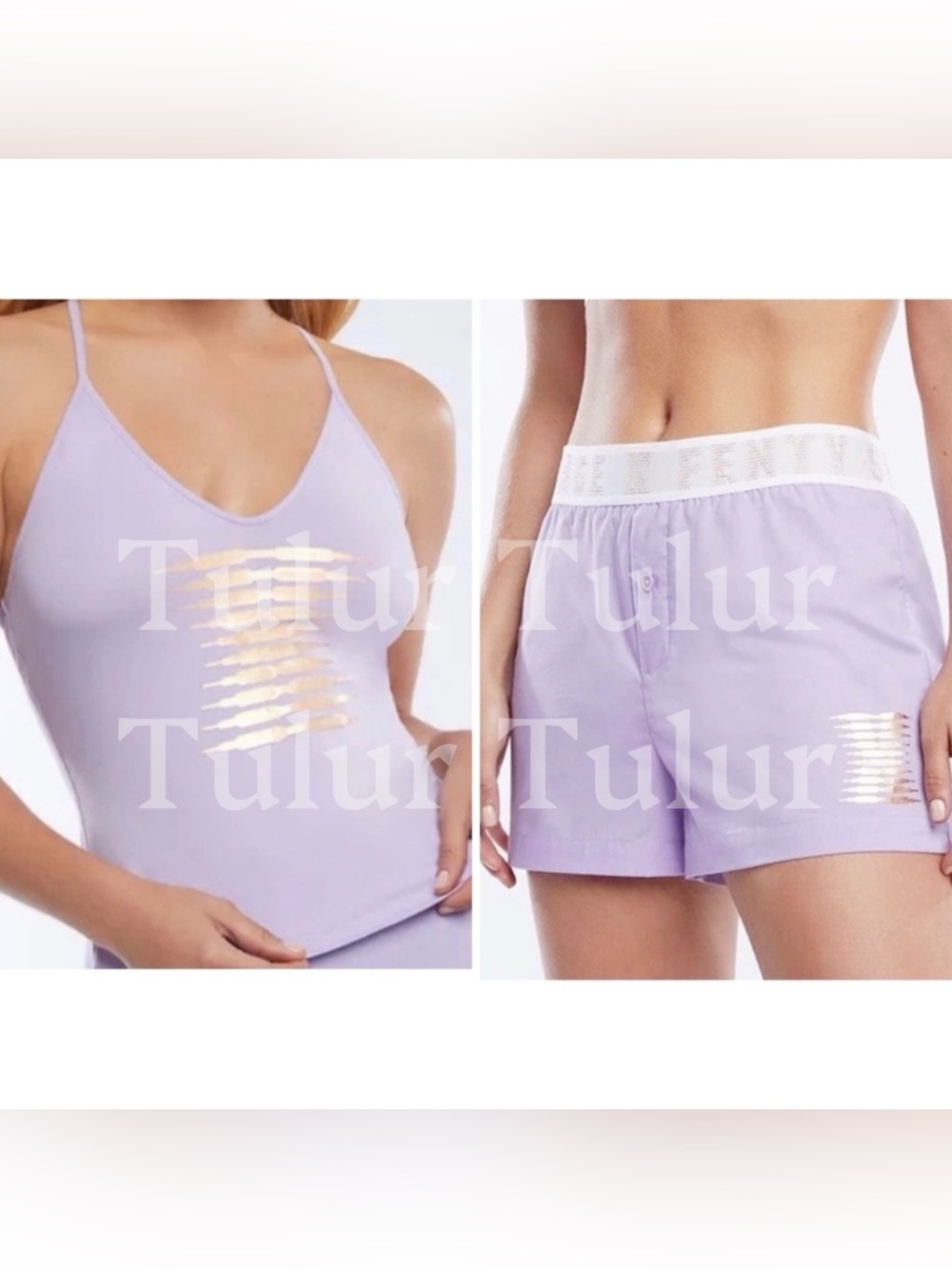 Savage X Fenty Boxer Tank Pajamas XS